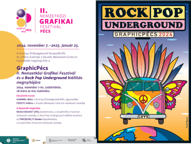 II. Nemzetközi Grafikai Fesztivál és a Rock Pop Underground kiállítás